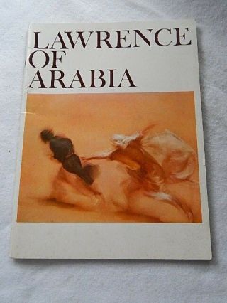 Lawrence Of Arabia Film Booklet - - 1962 Columbia Pictures Corporation