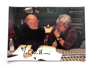George Lucas John Towner Williams Star Wars Signed Autograph 6x8 Photo
