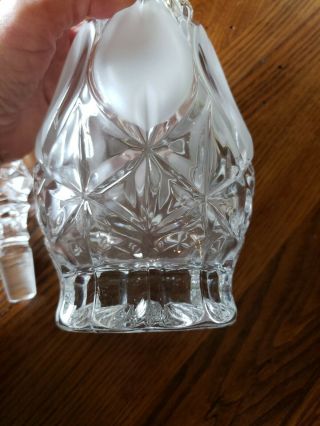 Vintage Princess House 24 Lead Crystal Decanter With Stopper,  776,  W.  Germany 8