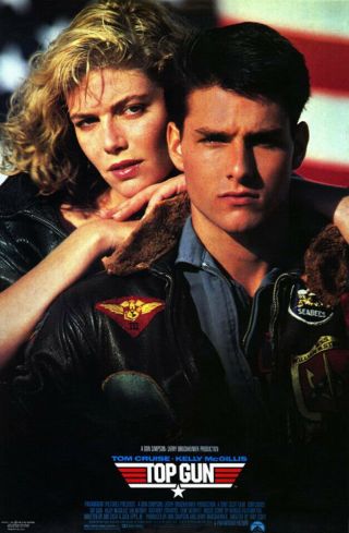 Top Gun (1986) Limited Edition Poster - Single - Sided - Rolled