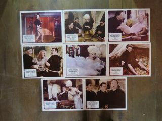 Crooks In Cloisters 1964 British Film Lobby Card Set X 8 Barbara Windsor Comedy