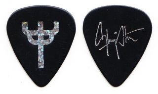 Judas Priest Glenn Tipton Signature Black Guitar Pick - 2012 Epitaph Tour