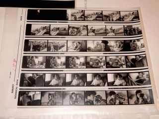 Vintage 1967 Photo Proofsheet - - The Monkees Tv Micky Dolenz