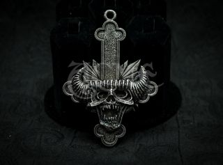 Danzig Dirty Black Summer Lucifuge Pendant H R Giger Necronomicon Acme Exclusive