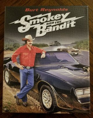 Canvas Print Burt Reynolds Smokey And The Bandit Firebird Trans Am 8 " X10 "