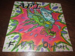 Afi Fly In The Ointment Rare Gold Vinyl 45 A Fire Inside 7 " Punk