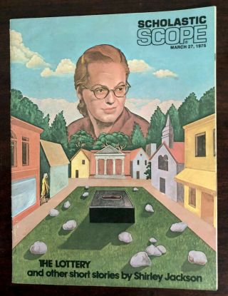 Scholastic Scope 1975 - The Lottery And Other Short Stories By Shirley Jackson