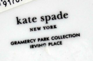 Lenox IRVING PLACE Dessert Plate Kate Spade Gramercy Park A, 5