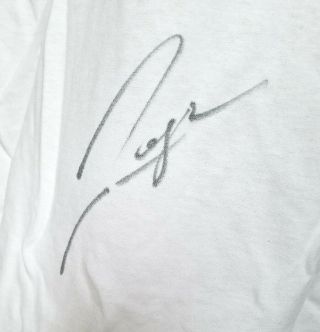 Logic rapper REAL hand SIGNED X - Large T - Shirt XL Autographed YSIV 2