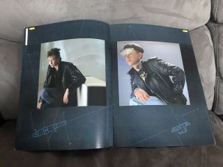 Depeche Mode Europa Tour Programme 1984 with Ticket Portsmouth 4