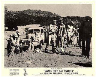 Escape From San Quentin 8x10 Lobby Card Chain Gang At Work In Fields