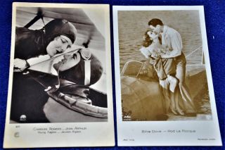 7 - PC,  Silent/Sound Movie Star Pilot ' s,  1925 - 30,  Young Eagles,  Billie Dove,  Ramon Nova 2