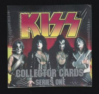 Kiss Collectors Cards Series 1 One Trading Cards Box Gene/peter/paul/ace