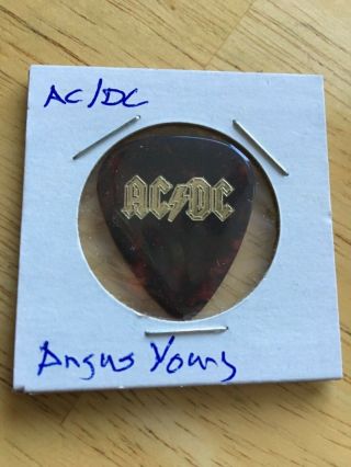 Ac/dc - Band - Angus Young Guitar Pick