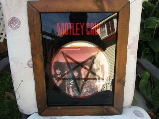 Vintage Rare Motley Crue Mirror