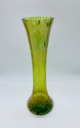 Loetz Diana Cisele Iridescent Art Nouveau Glass Vase C.  1900 30.  5cms Tall.