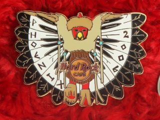 Hard Rock Cafe Pin Phoenix Kachina Doll Native American Dancer Costume Indian 4
