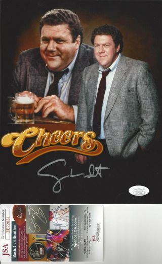Cheers Norm - George Wendt Autographed 8x10 Photo Jsa Certified