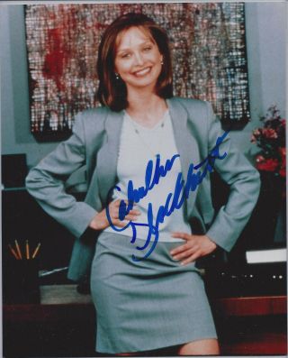 Calista Flockhart Hand Signed 8 X10 Autographed Photo From: Ally Mcbeal Tv Show
