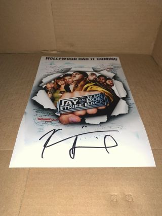 Kevin Smith Signed Autographed 8x12 Photo Jay And Silent Bob Strike Back Proof