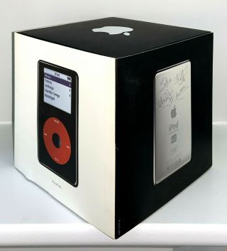 U2 iPod (non -,  parts only) BOX,  fold - out poster,  flyer / coupon 4
