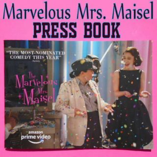 Marvelous Mrs.  Maisel Pressbook 24 Pages Rachel Brosnahan Season 3 -