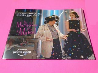 Marvelous Mrs.  Maisel PressBook 24 Pages Rachel Brosnahan Season 3 - 5