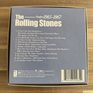 The Rolling Stones - Singles 1965 - 1967 Ltd Ed Box Set 12 CD singles - Very Good 2