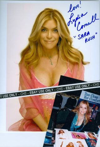 Lydia Cornell Sexy Signed Color 8x10,  Proof Photo Too Close For Comfort