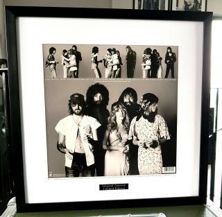 Fleetwood Mac Framed Album Cover Rumours Plaque Certificate Stevie Nicks