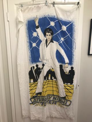 Vintage John Travolta Saturday Night Fever Towel