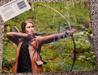 Sexy Jennifer Lawrence Authentic Signed Autographed 8x10 Photo Holo