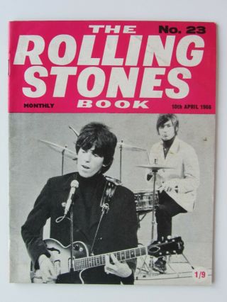 The Rolling Stones Monthly Book No 23 1966 Issue Fantastic