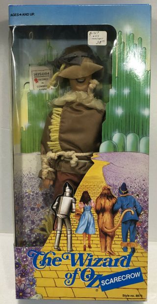 The Wizard Of Oz Scarecrow Figure 1988 50th Anniversary 13 "
