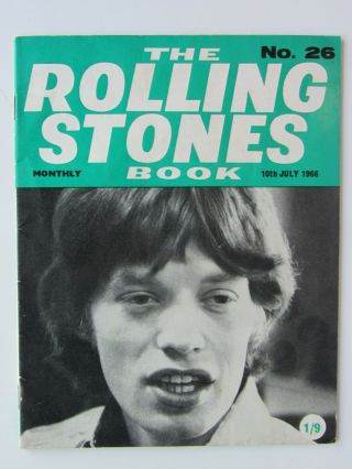 The Rolling Stones Monthly Book No 26 1966 Issue Fantastic