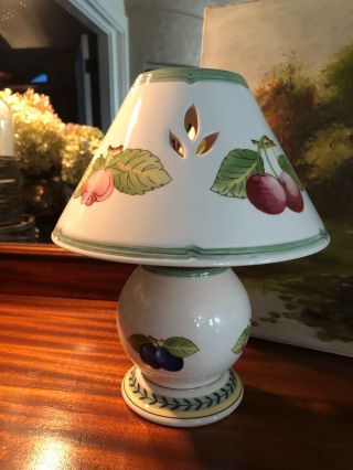 Villeroy & Boch French Garden Fleurence Candle Lamp Holder Tea Light