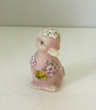 Fenton 2013 Nfgs Patches Burmese Duck Hand Painted Jk Spindler