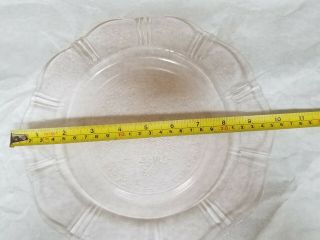 8 American Sweetheart Vintage Pink Depression Glass Dinner Plates