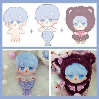 15cm/6  Kpop Bts Jimin Plush Doll Toy With Clothes Full Set Limited Cute