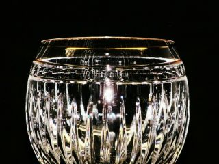 Balloon Wine Hanover Gold by Waterford Crystal Blown Glass Crafted in Slovenia 4