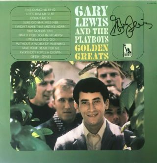 Gary Lewis & The Playboys Signed Autographed Greats Vinyl Record Exact Proof