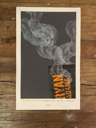 Ryan Adams & The Cardinals On May 6,  2005 Limited Edition Concert Poster