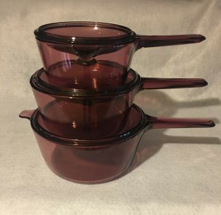 Visions Cookware By Corning Vintage 1980 