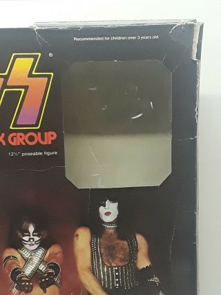 Kiss Ace Frehley Mego Doll Box Rare 1978 3