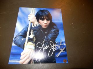 Joan Jett Hand Signed 8x10 Photo - The Runaways/blackhearts - - Rock Autograph