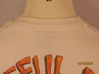 Grateful Dead Concert Tee Shirt 1995 Highgate Vermont,  XL,  Liquid Blue 6