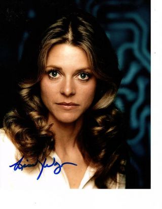 Lindsay Wagner Signed 8x10 Autograph Photo The Bionic Woman Z1