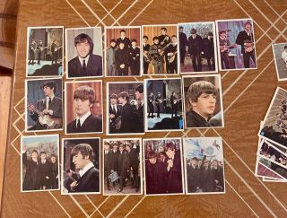 33 Beatles Color Trade Cards,