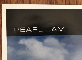 Pearl Jam 1998 Yield Concert Tour Poster - Vintage - Ames Brothers 4