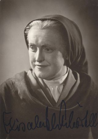 Elisabeth SchÄrtel Mary HollÄnder 1955 Wagner Bayreuth Vintage Photo Signed